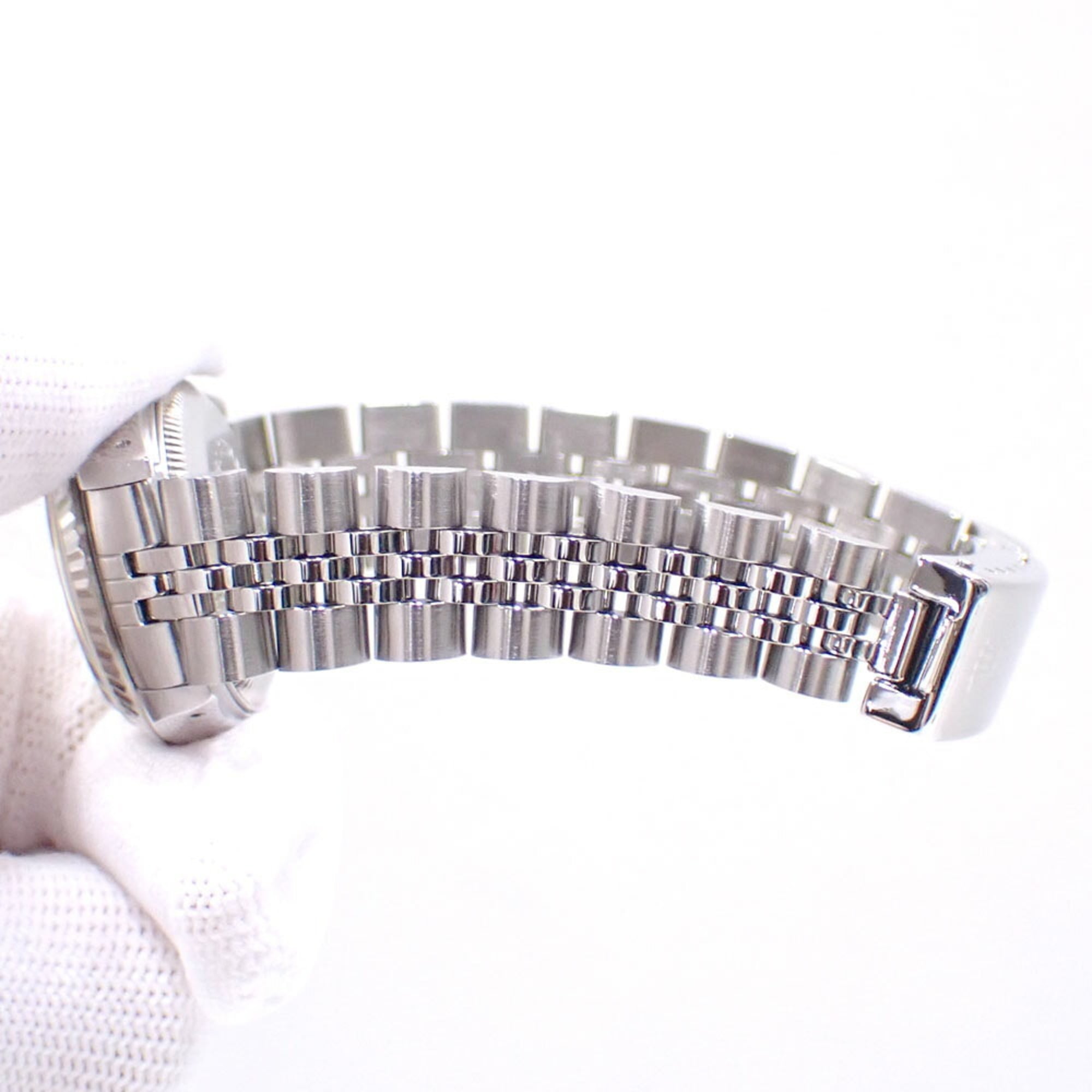 Rolex Datejust Ladies' Watch 69174 Automatic, R-serial number, circa 1988, Stainless Steel & White Gold, Automatic Winding, Silver Dial, C2249641 — Good