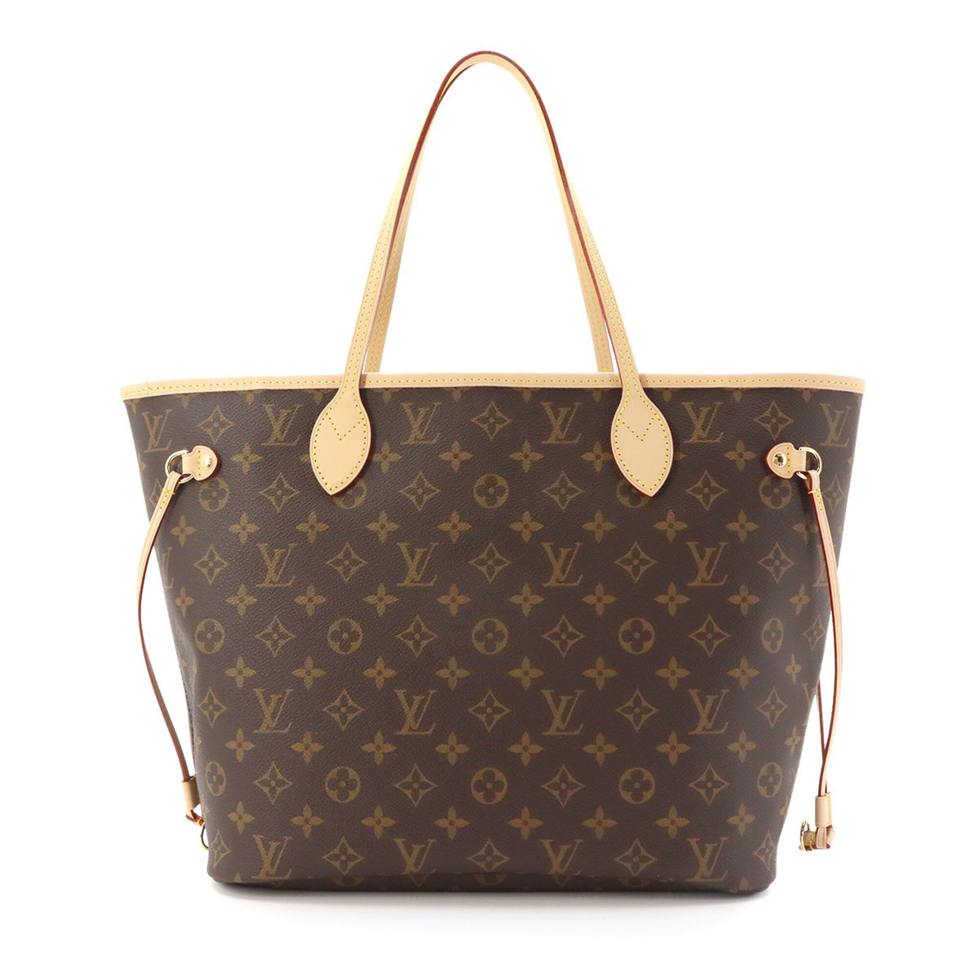 Louis Vuitton Monogram Neverfull MM Tote Handbag Brown Rose Beige M46975 RFID — New - Store Return