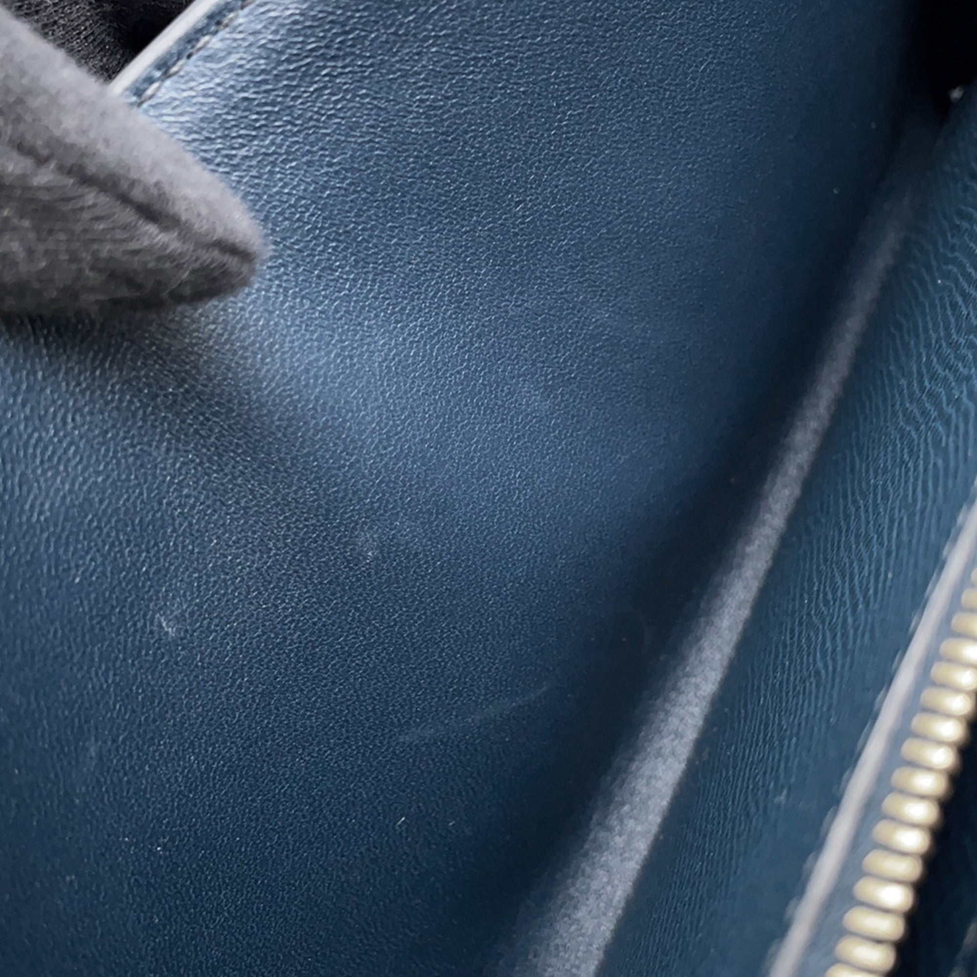 Hermès Constance To-Go Long Wallet in Sangle Cordage, Deep Blue/Epson, W Stamp, Wallet, Shoulder HERMES WALLET