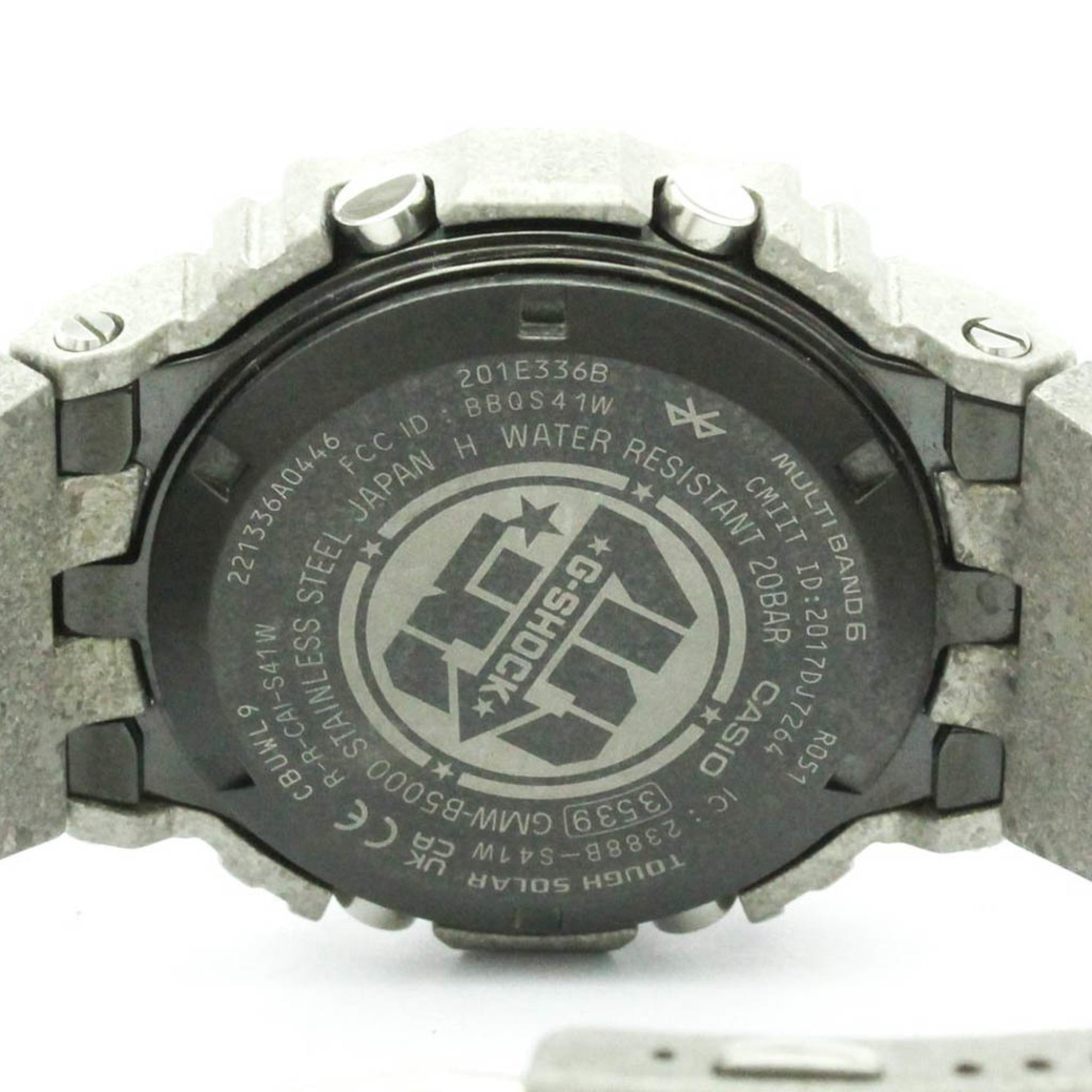 CASIO G-SHOCK Full Metal 40th Anniversary Tough Solar Radio-controlled Watch GMW-B5000-1JR — Very Good