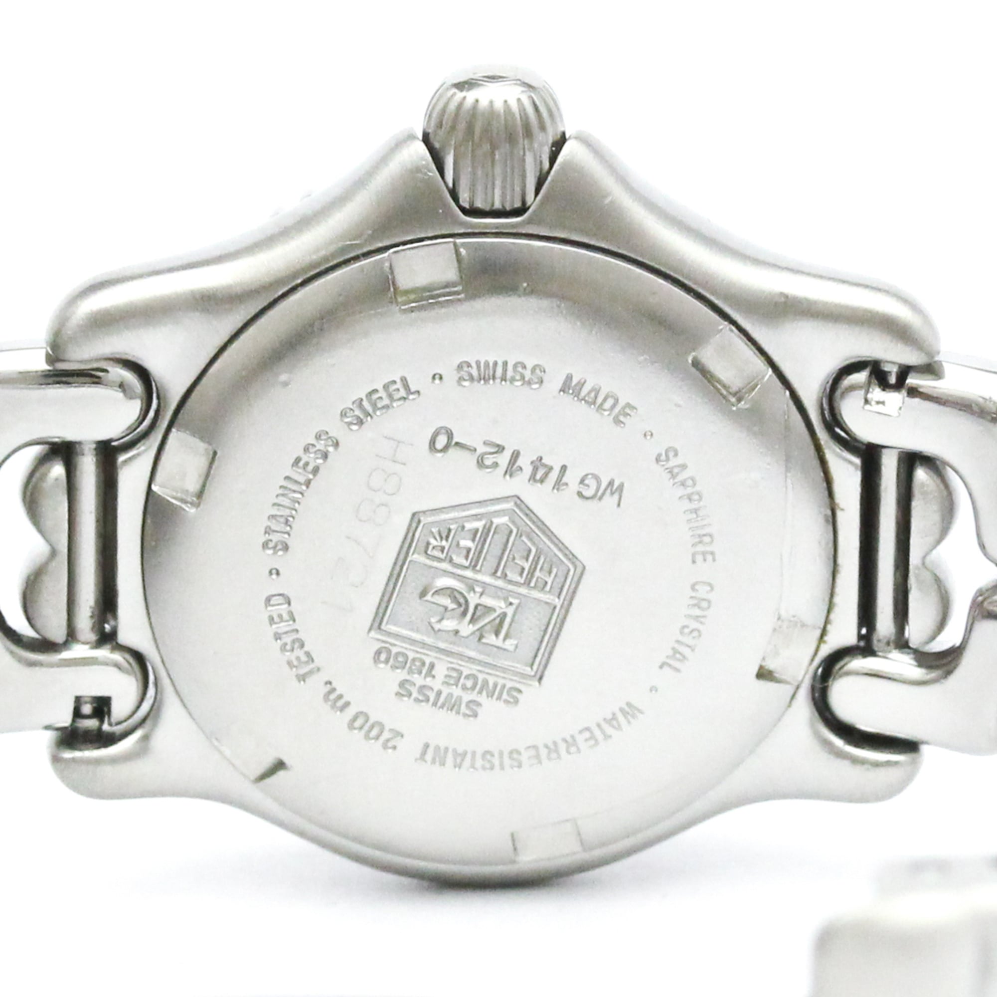 TAG HEUER Sel Professional Steel Quartz Ladies Watch WG1412 Polished — Very Good