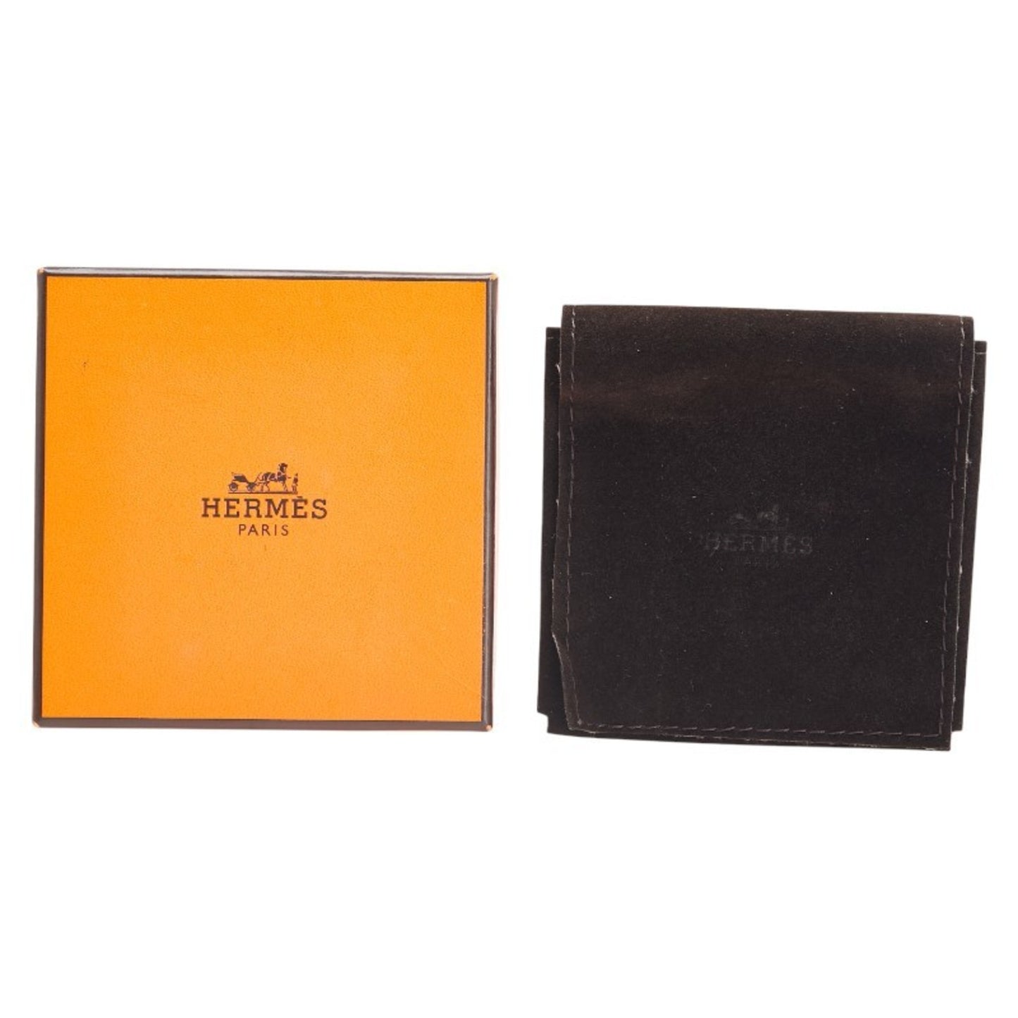 Hermes Hermès Asdecourt Bracelet in Off-White Gold with Swift Leather Plated for Women