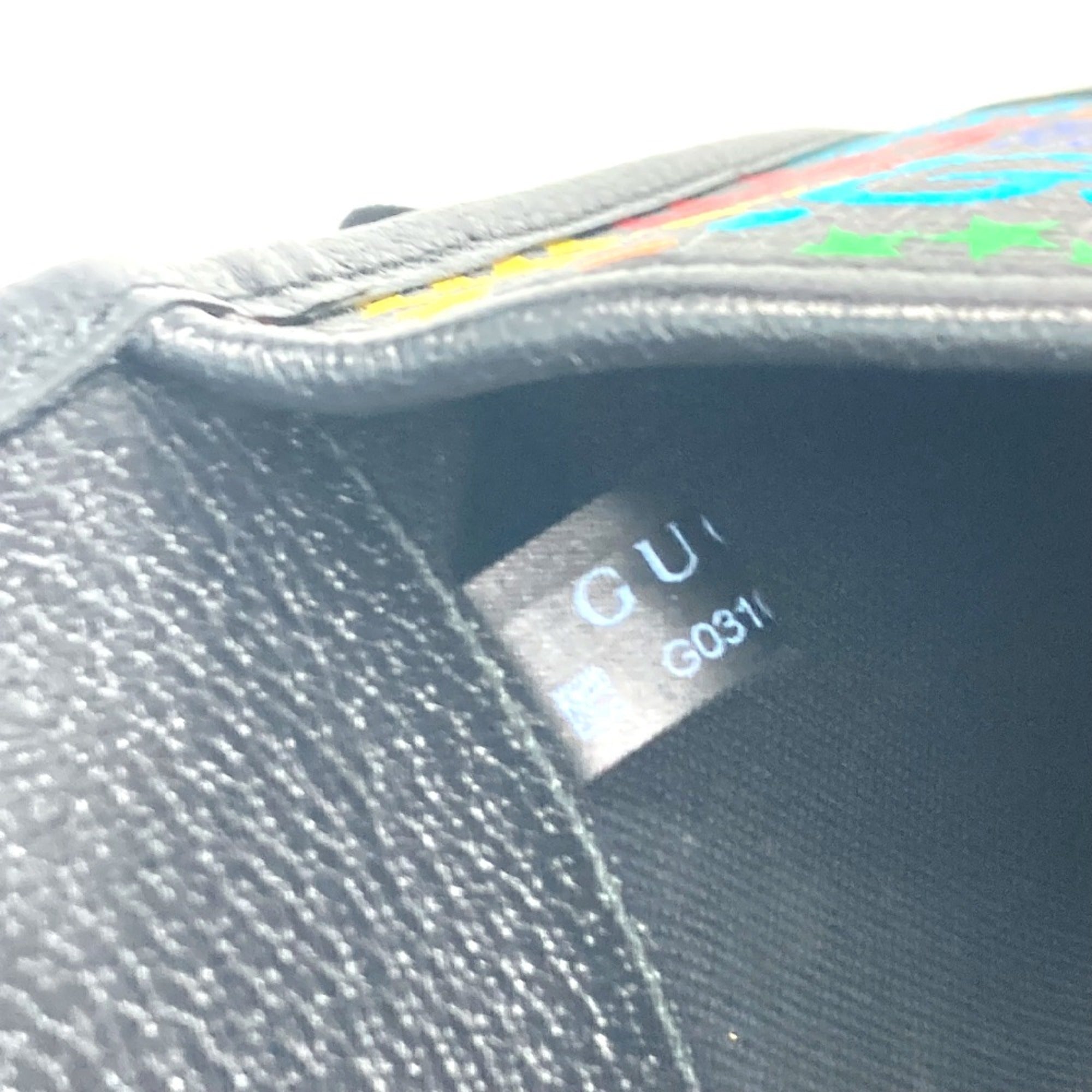 Gucci 598113 Bag Cross Shoulder Bag body bag Multicolore Black — Like New
