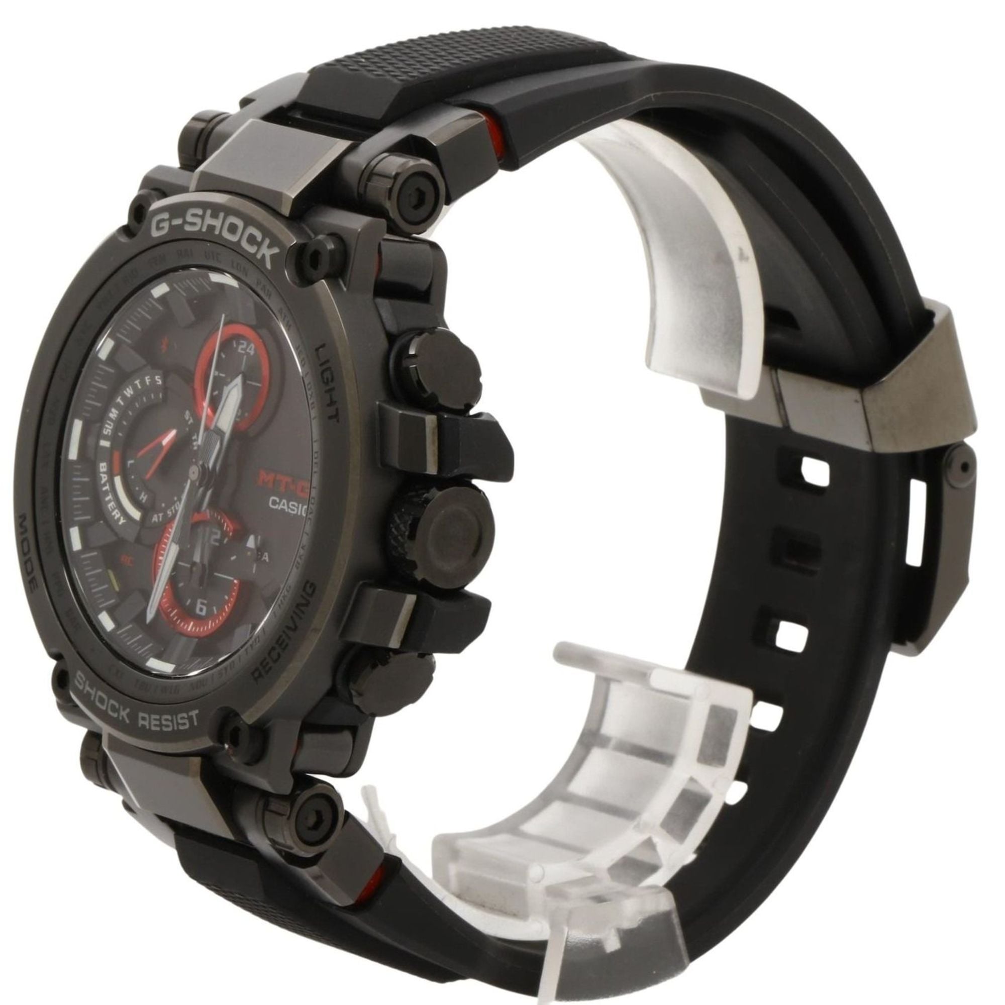 CASIO GSHOCK MTGB1000 Series MTGB1000B1AJF Black Stainless Steel Men's Analog Watch — Like New