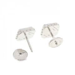 Louis Vuitton diamond earrings — Like New