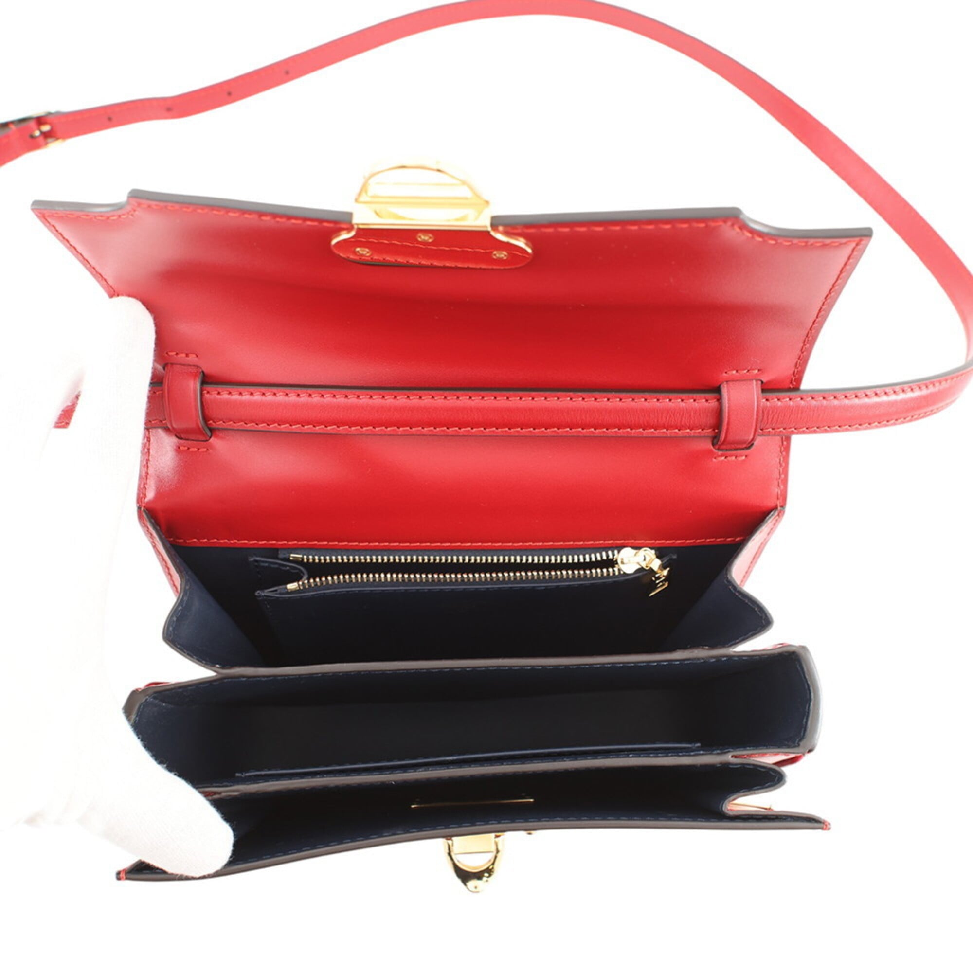 Louis Vuitton Shoulder Bag, Calf Leather, Orsay MM M23645 LOUIS VUITTON Handbag — Like New