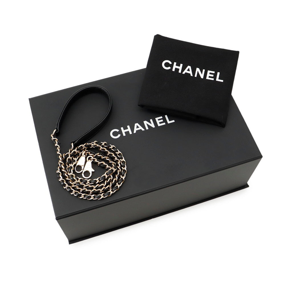 Chanel handbag, Coco Mark, Matelassé, Handle, XXS, caviar leather, AS2215, CHANEL 2-way, black, women's — Like New