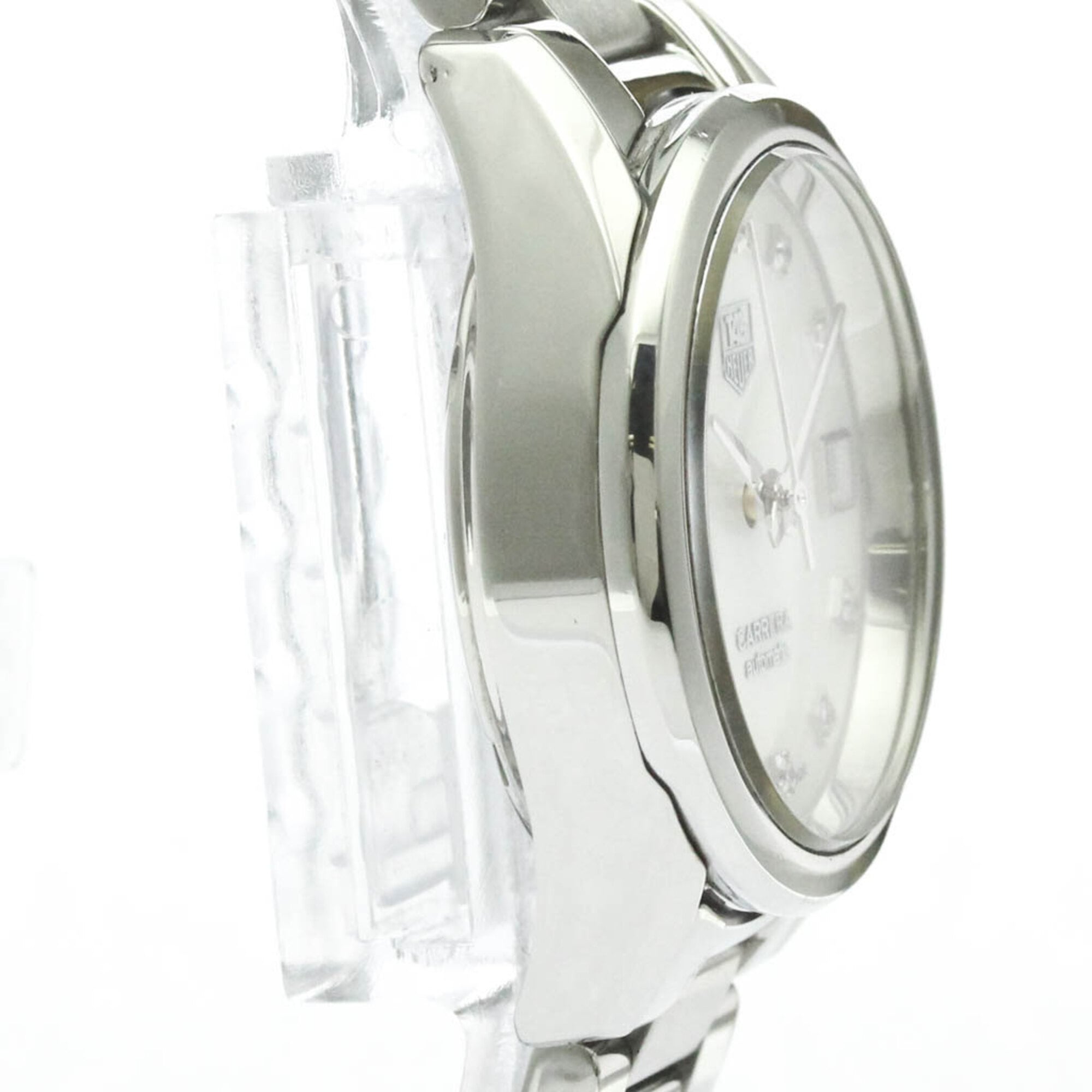 TAG HEUER Carrera Calibre 9 Diamond MOP Ladies Watch WAR2414 — Good