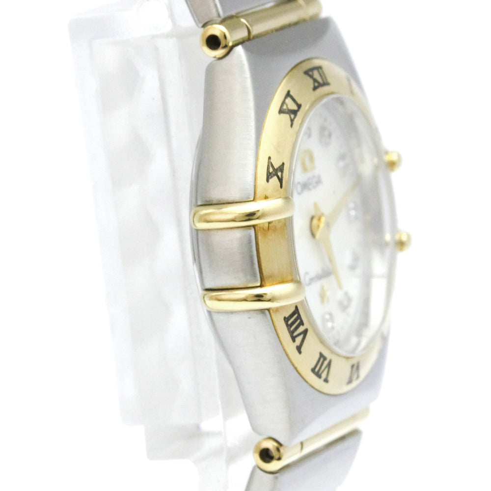 OMEGA Constellation Diamond MOP Dial Ladies Watch 1262.75 Polished — Very Good