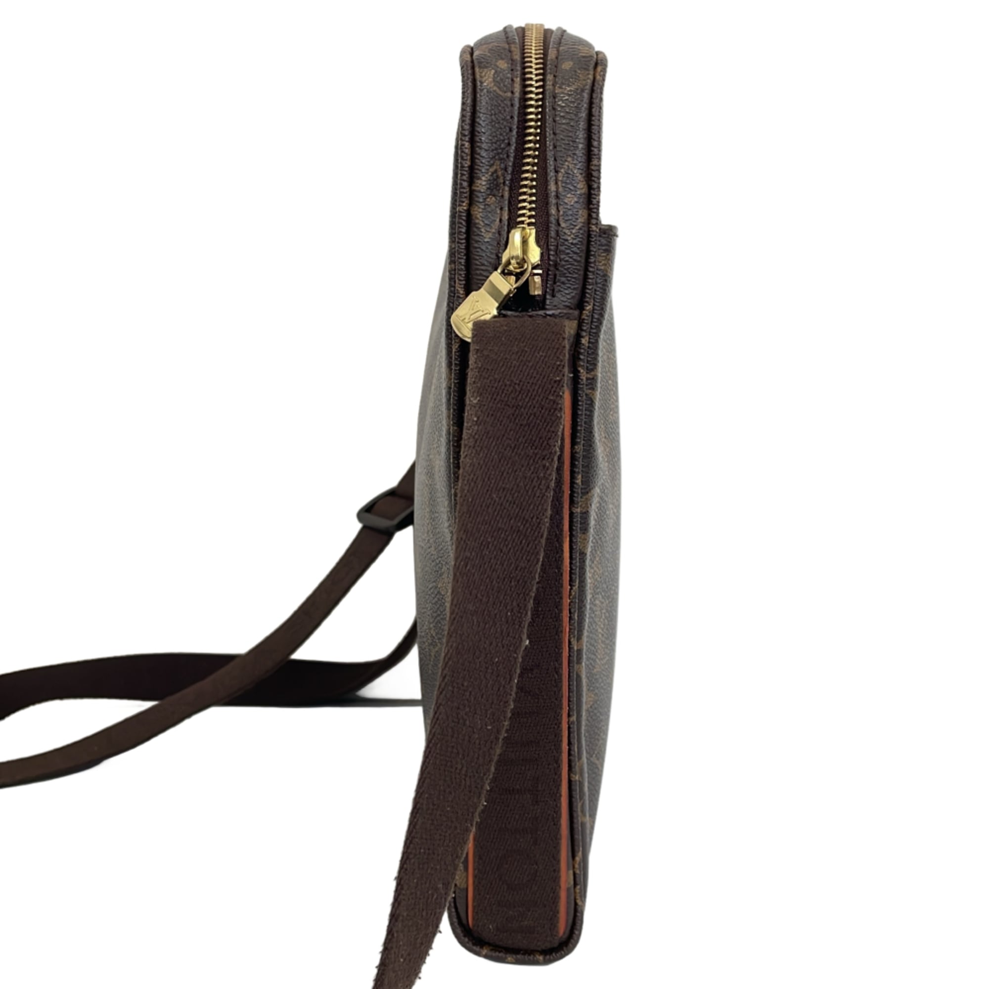LOUIS VUITTON Trotta Beaucoup Monogram Shoulder Bag M97037 Brown (Men's & Women's) — Like New