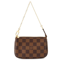 Louis Vuitton handbag pouch Damier Ebene Mini Pochette Accessoires N58009 LOUIS VUITTON — Like New