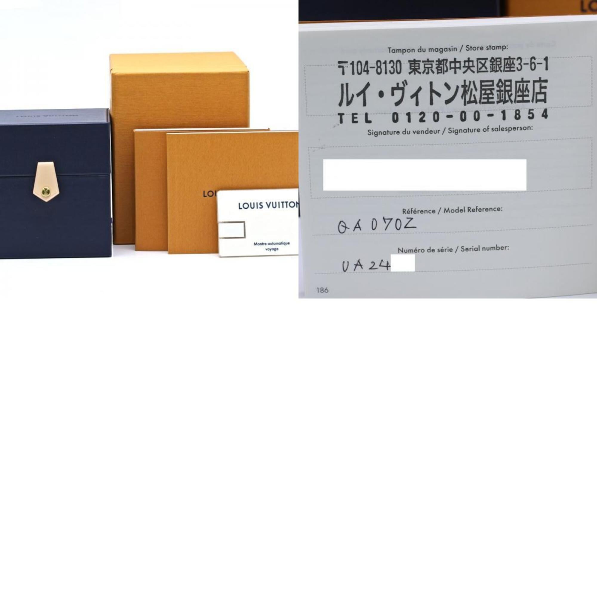 LOUIS VUITTON Tambour PM QA070Z Women's Watch 40518 — Very Good
