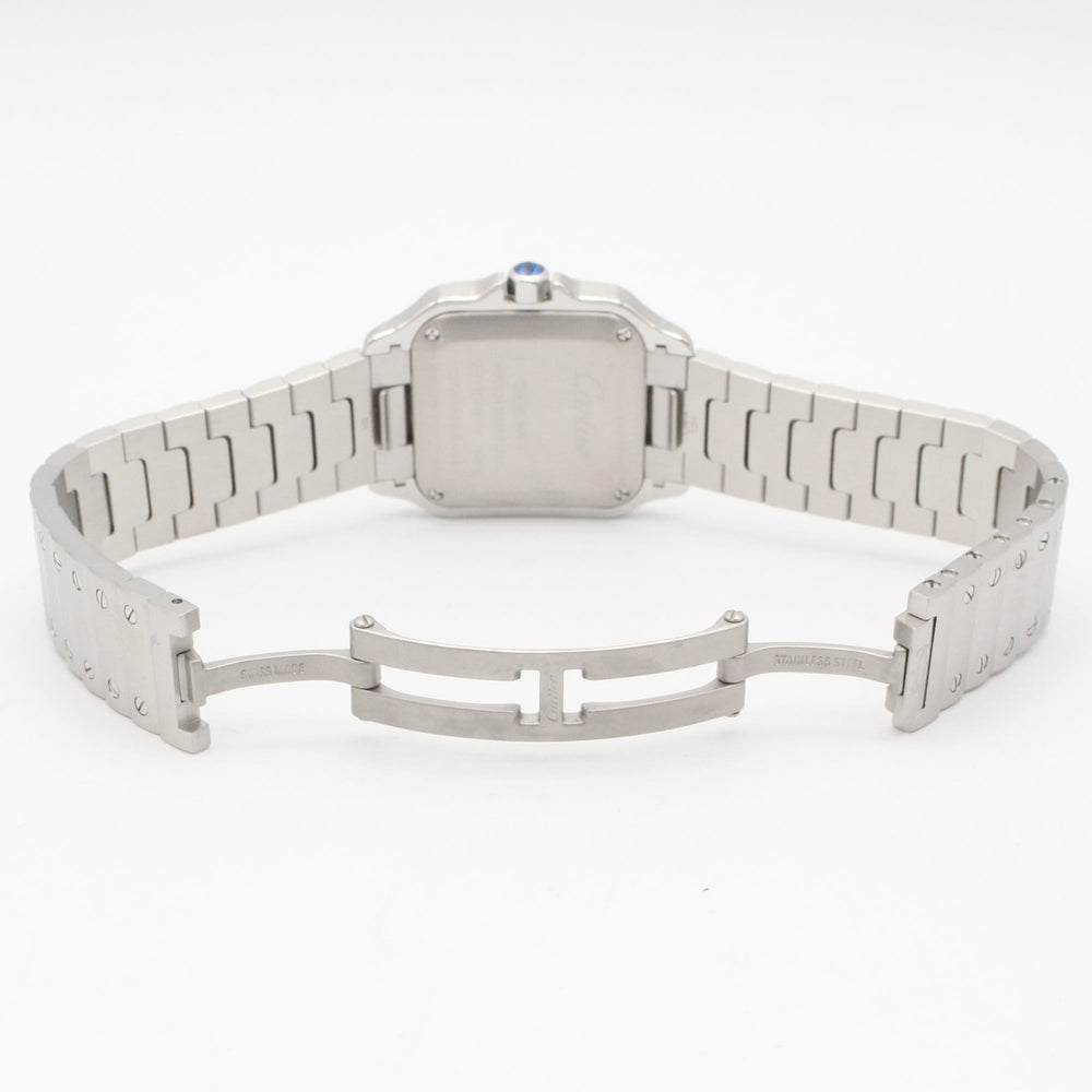 Cartier Santos de SM Watch, Stainless Steel, Ladies, Silver Tone, WSSA0082 — Very Good