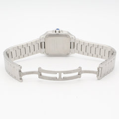 Cartier Santos de SM Watch, Stainless Steel, Ladies, Silver Tone, WSSA0082 — Very Good