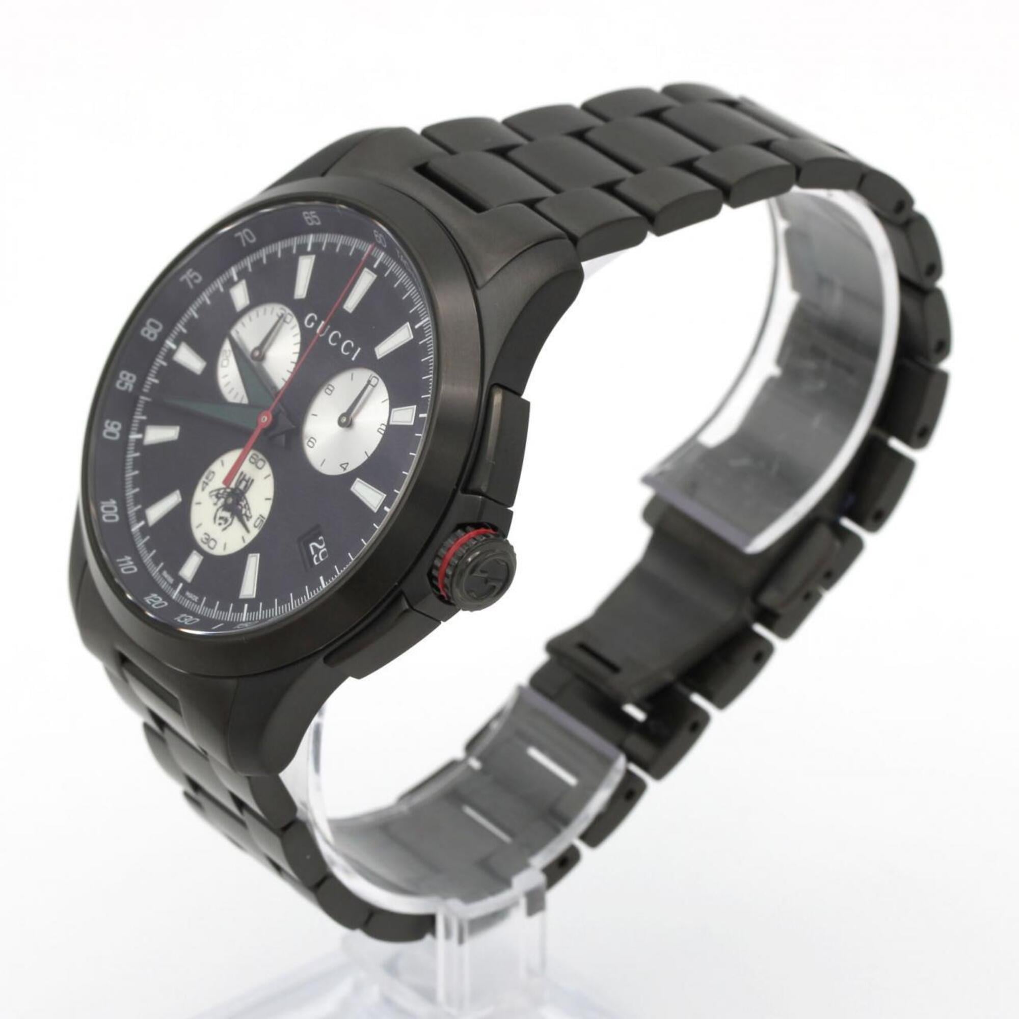 Gucci G-Timeless Chrono PVD 126.2 YA126268 Stainless Steel Quartz Watch — Very Good