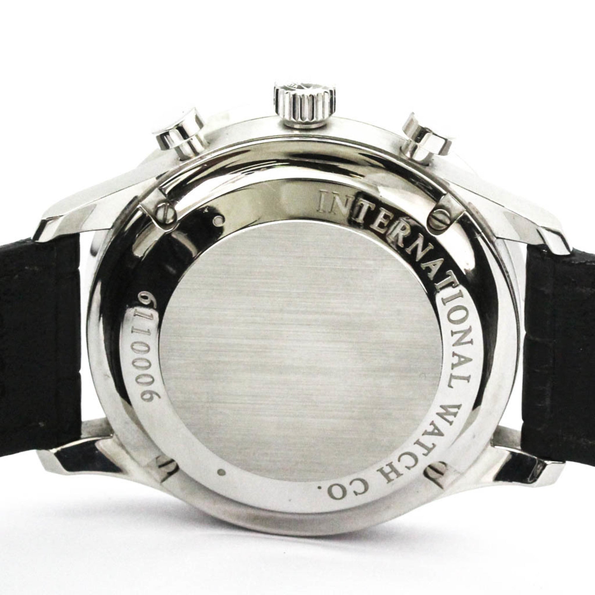 IWC Portuguese Chronograph Steel Automatic Watch IW371491 Polished — Very Good