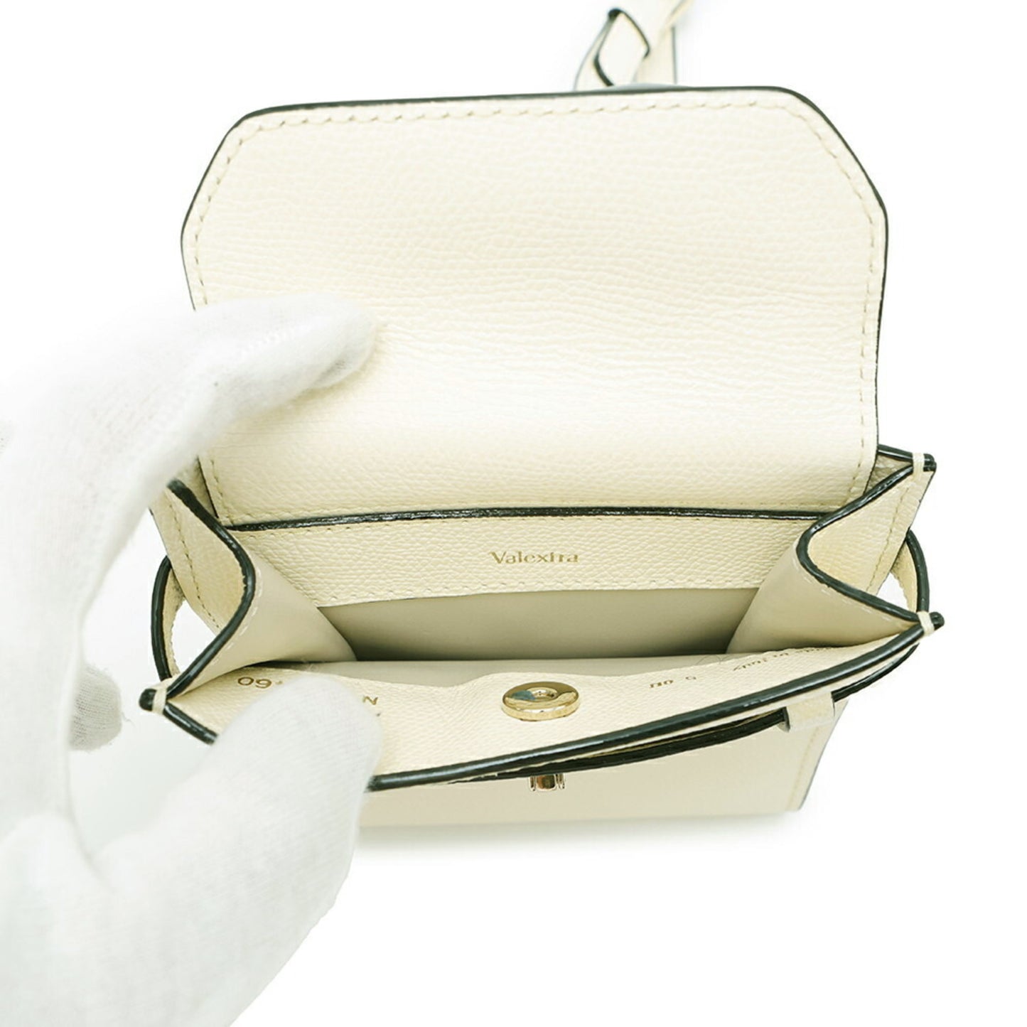 Valextra Shoulder Bag B Traccolina WBBR0061028LOCNTWW White