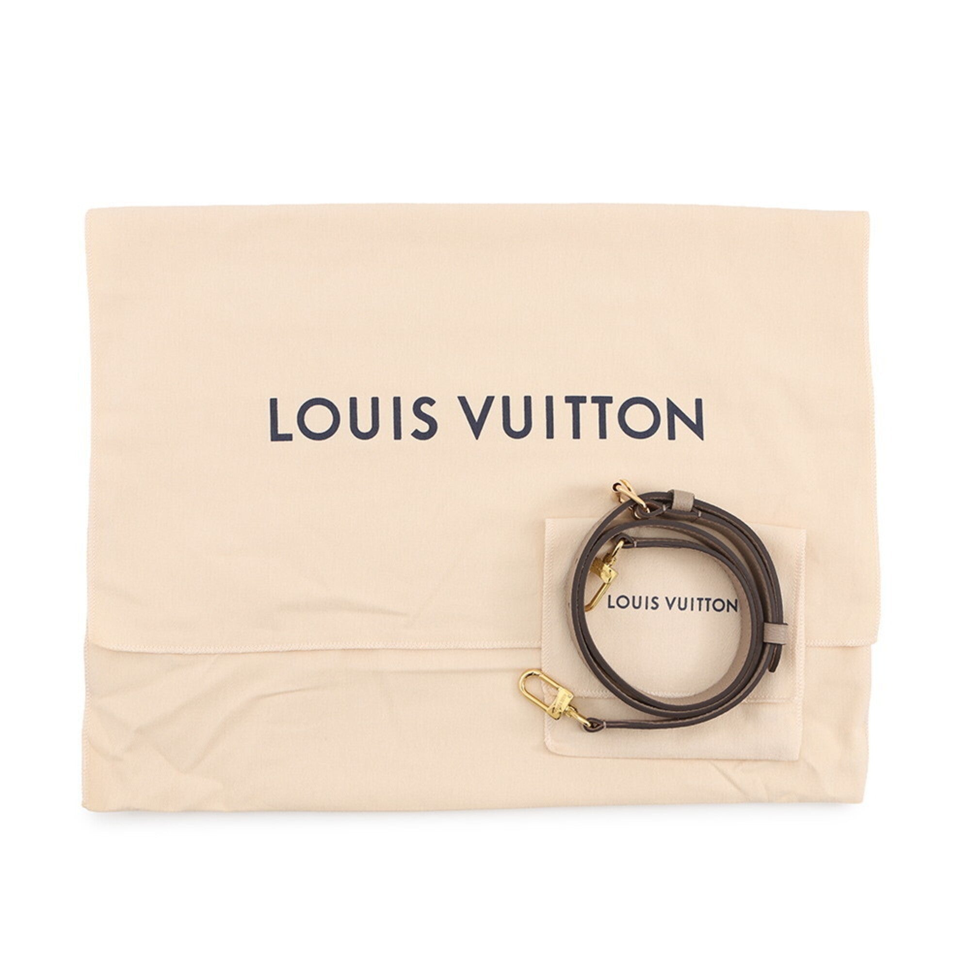 Louis Vuitton Monogram Empreinte OnTheGo PM Handbag M45779 Bicolor Tote Bag 2-way Shoulder LOUIS VUITTON — Like New
