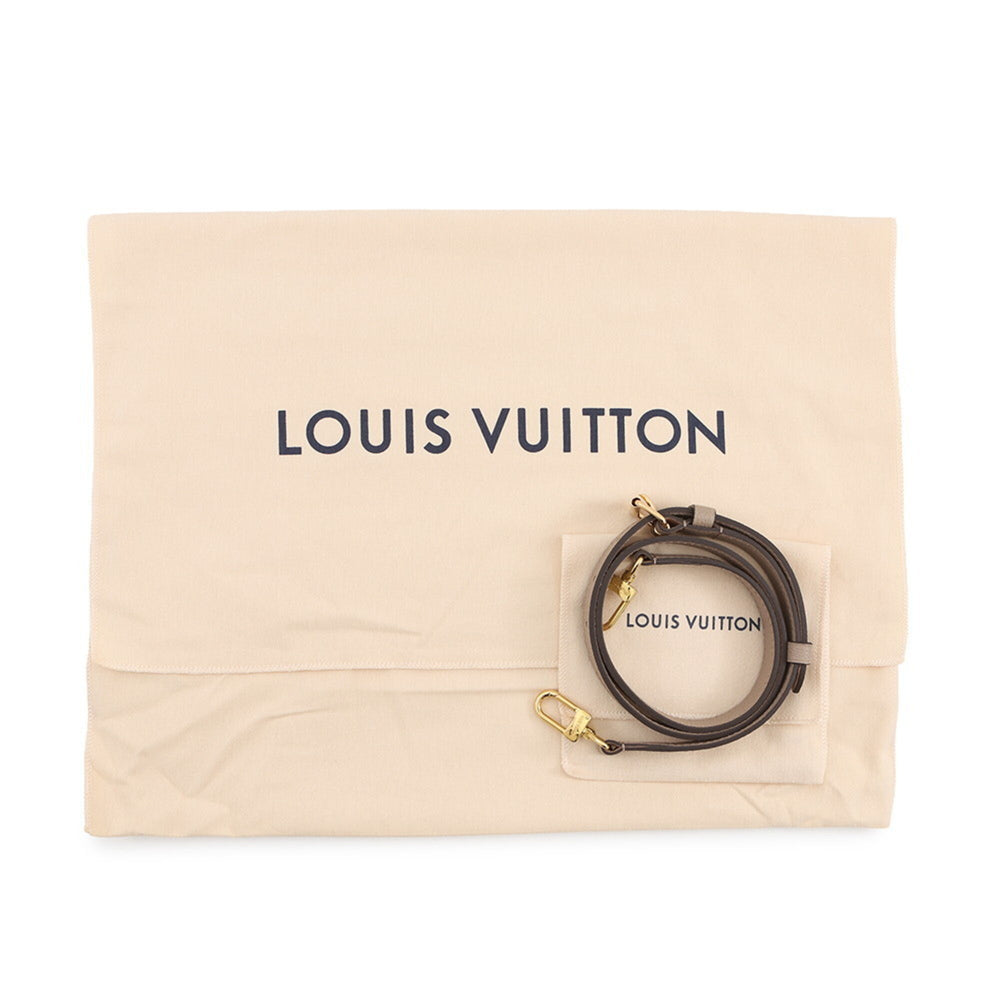 Louis Vuitton Monogram Empreinte OnTheGo PM Handbag M45779 Bicolor Tote Bag 2-way Shoulder LOUIS VUITTON — Like New