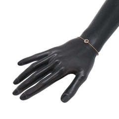 Chanel Coco Crush Collection Bracelet, 1 Diamond (approx. 0.03ct), 18K Pink Gold, J12368. (CHANEL Bracelet) — Like New