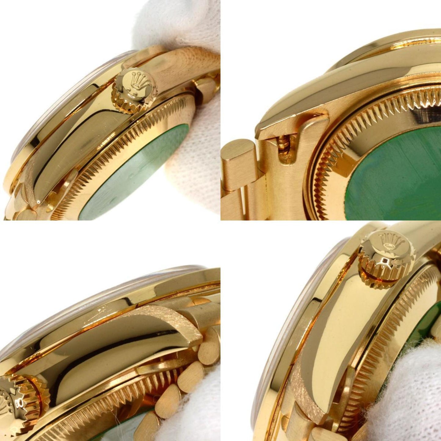 Rolex 69138G Datejust 10P Diamond Watch K18 Yellow Gold K18YG Ladies ROLEX