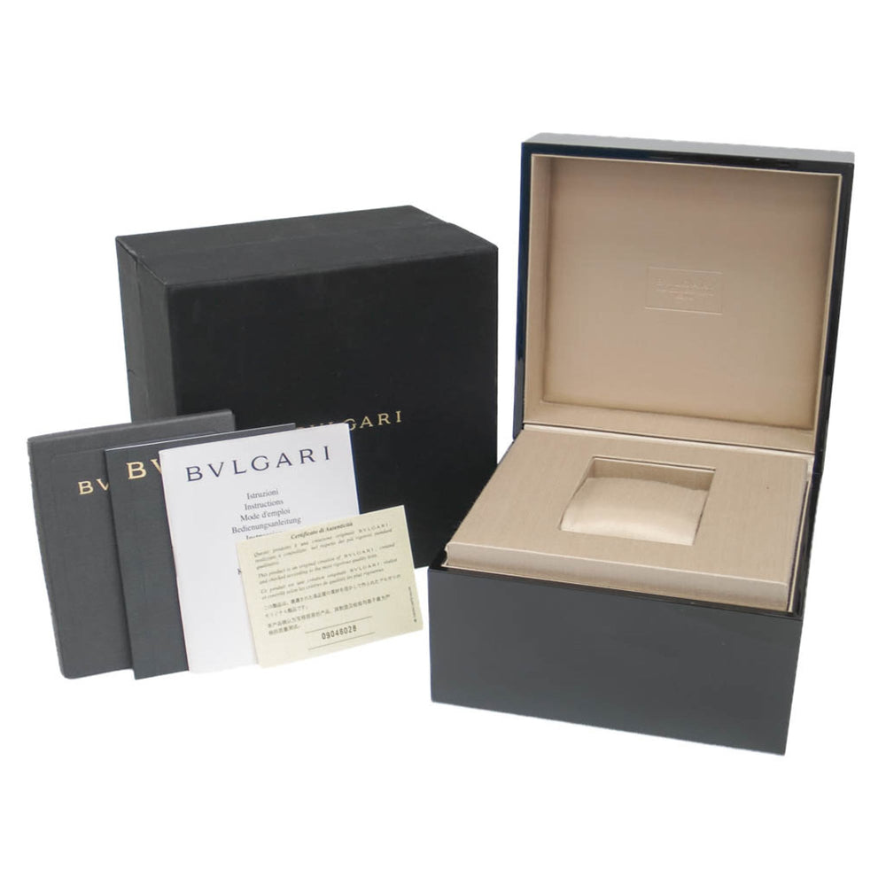 BVLGARI Lvcea 18K Pink Gold Steel Quartz Ladies Watch LUP28SG Polished — Very Good