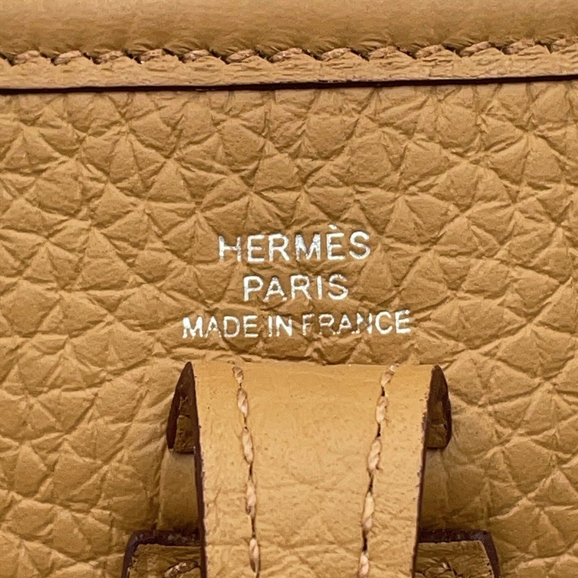 Hermes Evelyne TPM Shoulder Bag 111cm Amazon Biscuit Taurillon Clemence K Stamp Handbag Women's HERMES — Like New