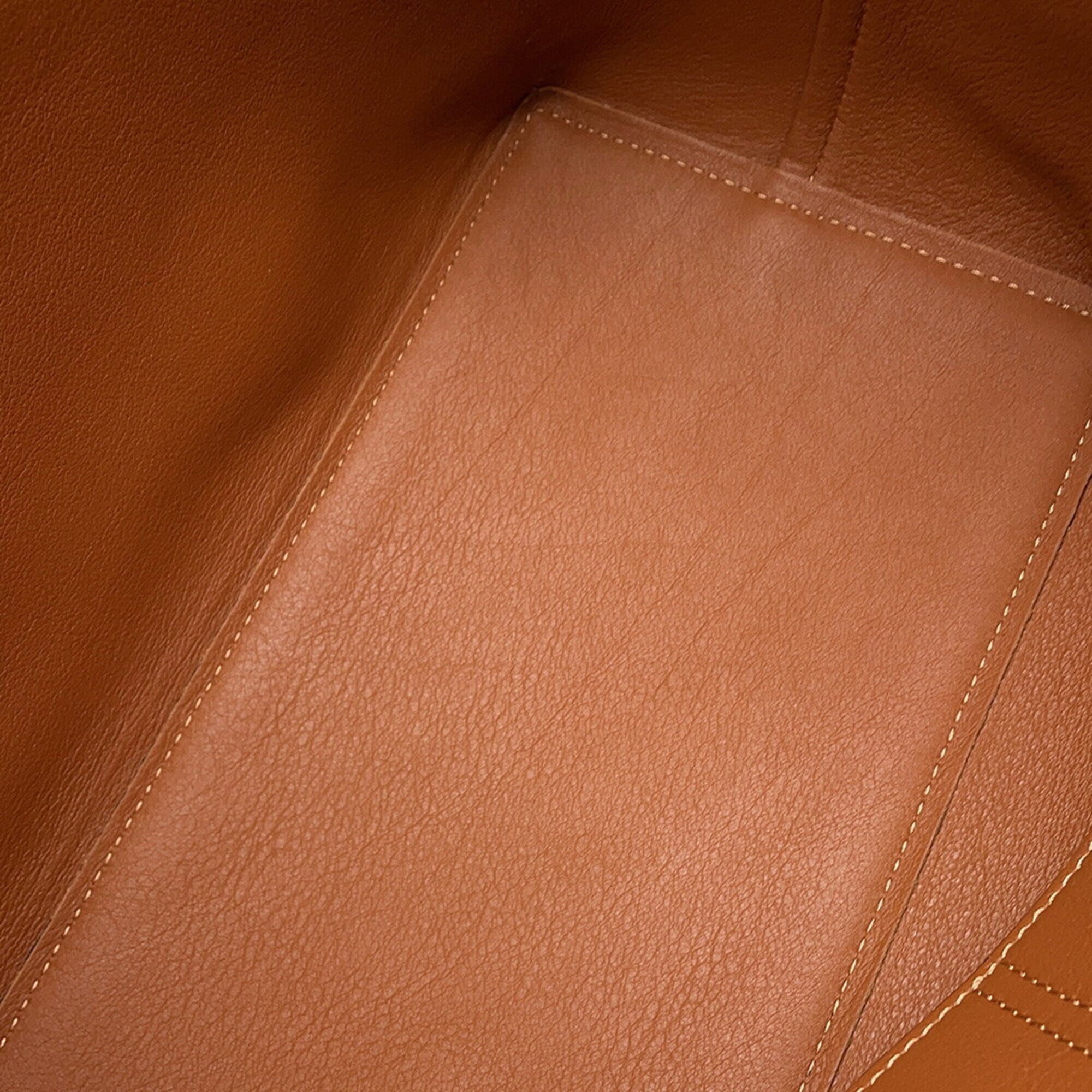 Loewe Anagram Small Jacquard Calf Leather Tote Bag A717S72X06 LOEWE 2-way Shoulder Handbag — Like New