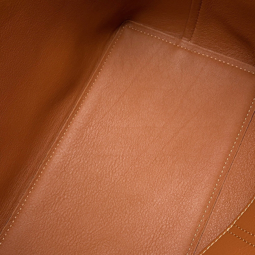 Loewe Anagram Small Jacquard Calf Leather Tote Bag A717S72X06 LOEWE 2-way Shoulder Handbag — Like New