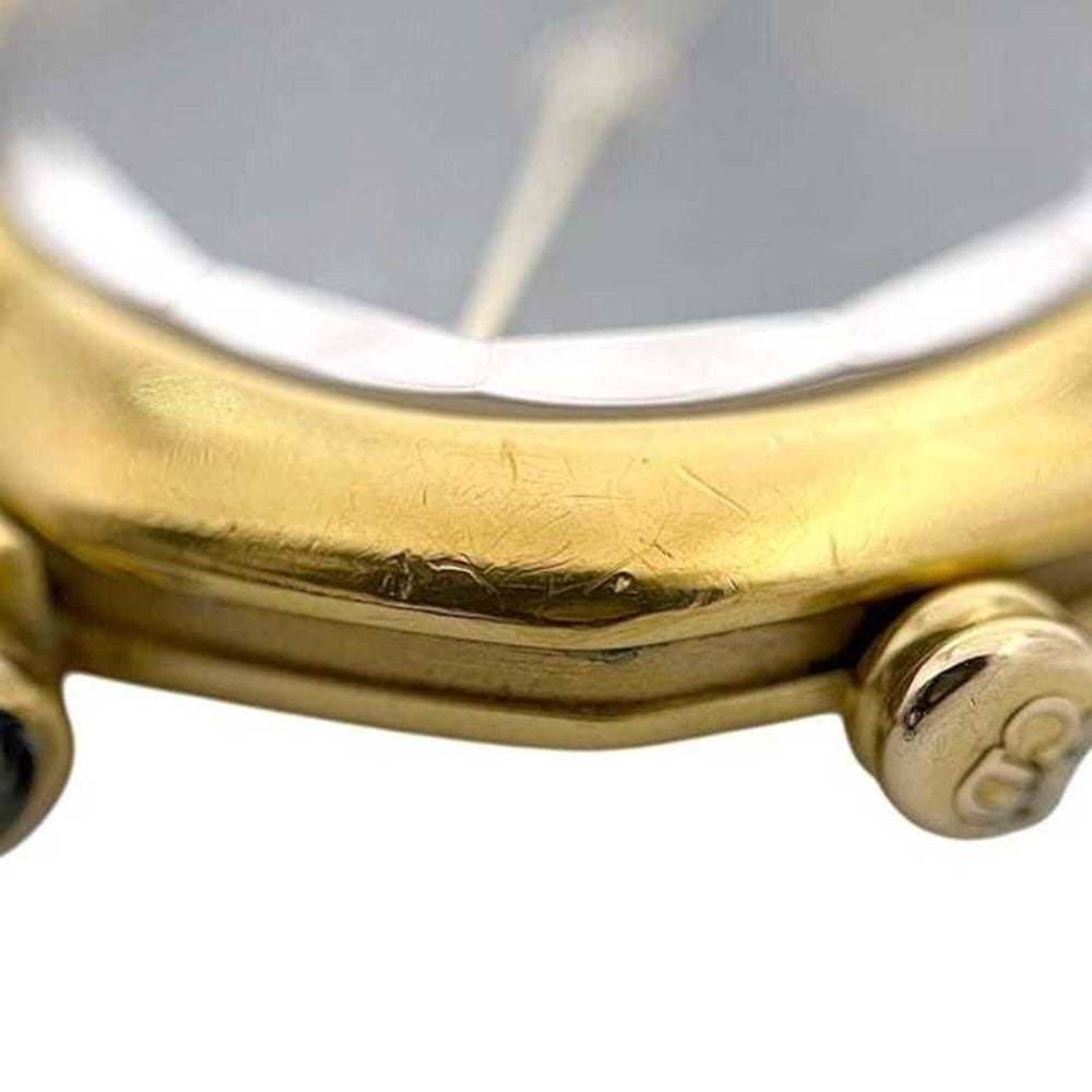 Christian Dior Swing Dress Watch Navy Gold 64151 Women's Stainless Steel Quartz 657*** — Very Good