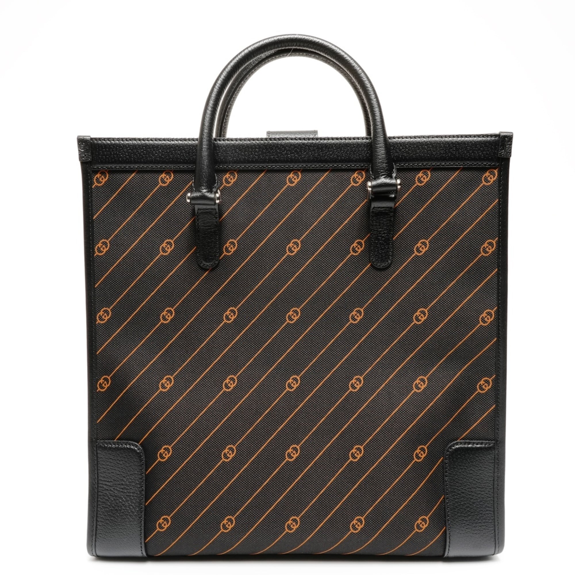 Gucci 2-way leather tote bag in black — Like New