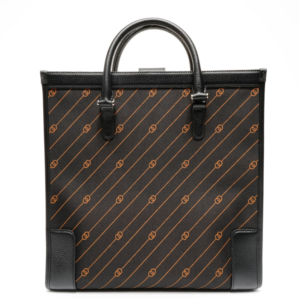 Gucci 2-way leather tote bag in black — Like New
