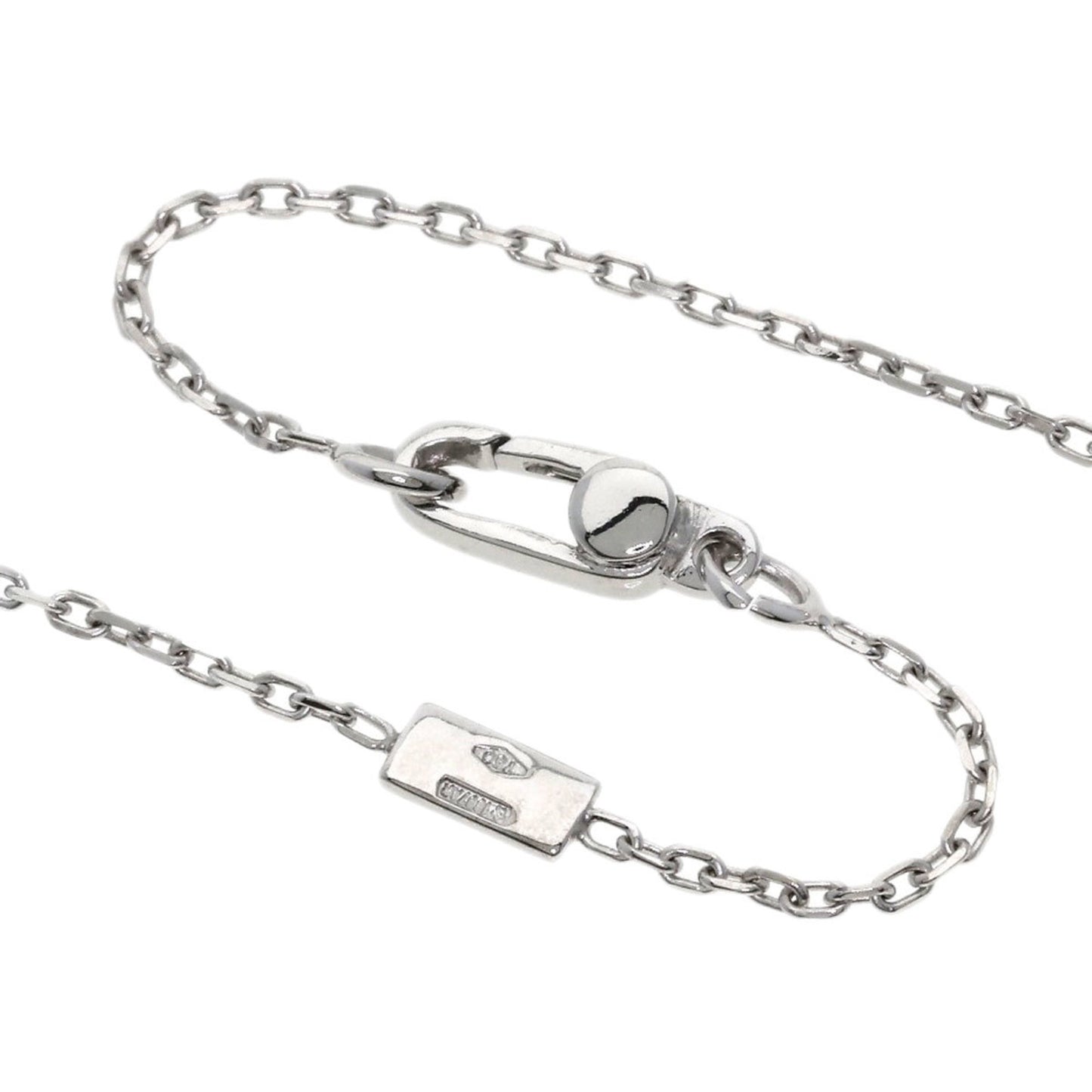 Gucci Square G Amethyst Necklace in 18K White Gold for Women