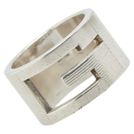 Gucci Branded G Ring #11 SV925 Silver Women's GUCCI