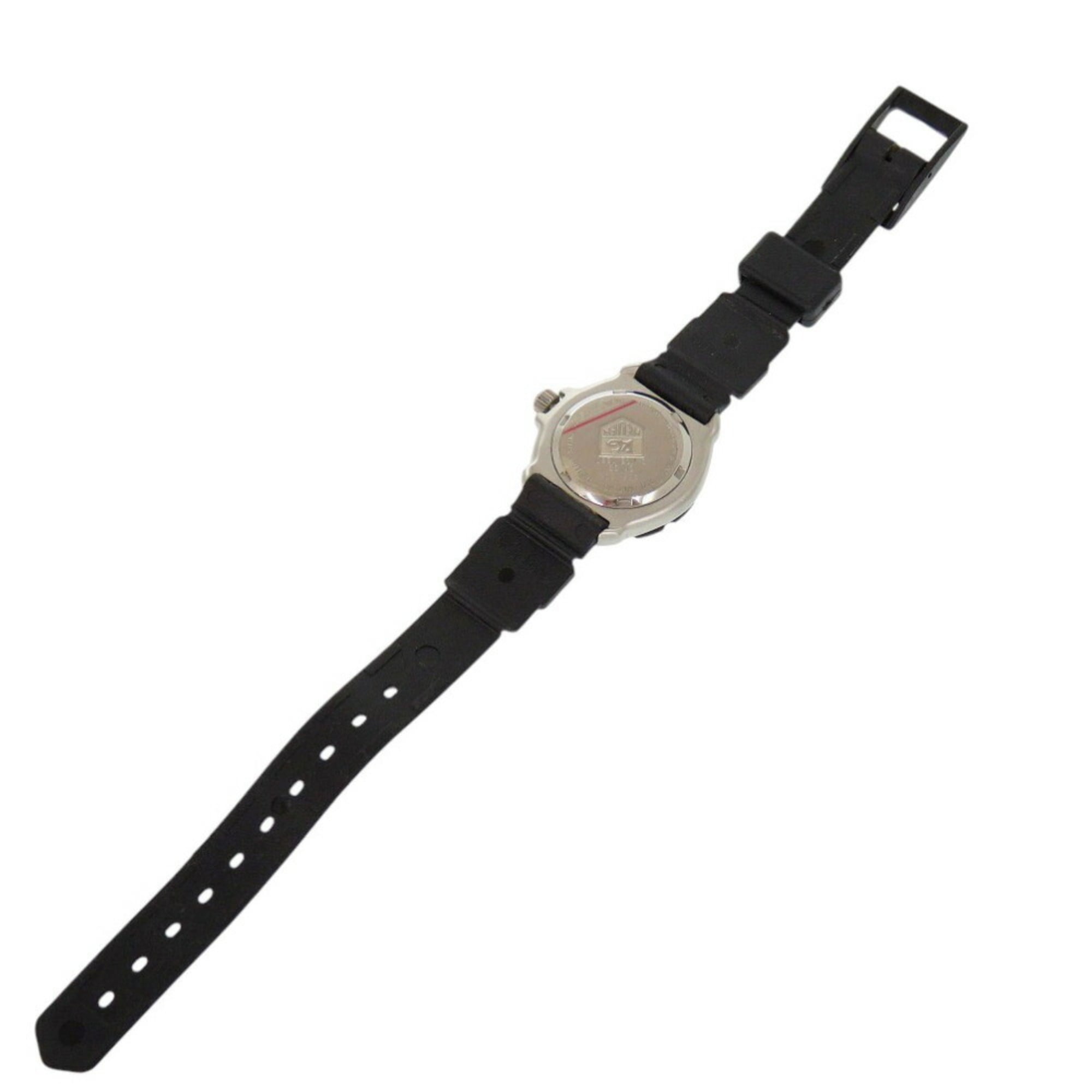TAG Heuer Formula 1 374.508 Stainless Steel Rubber Black Quartz Watch with Dial 1729 — Very Good