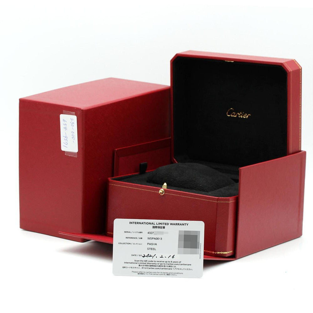 Cartier Pasha de WSPA0013 SS Automatic Watch — Very Good