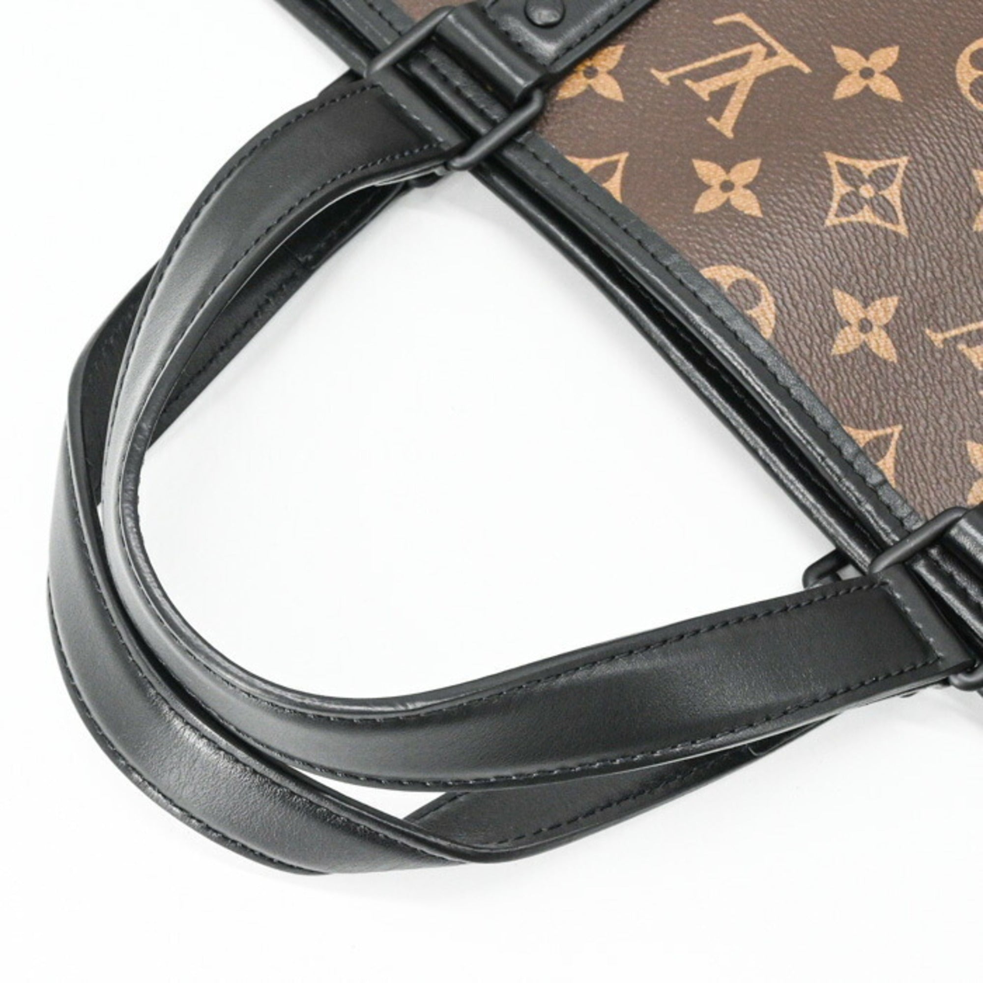 LOUIS VUITTON Monogram Macassar Weekend Tote Bag GM Men's & Women's Brown M45733 — New - Store Return