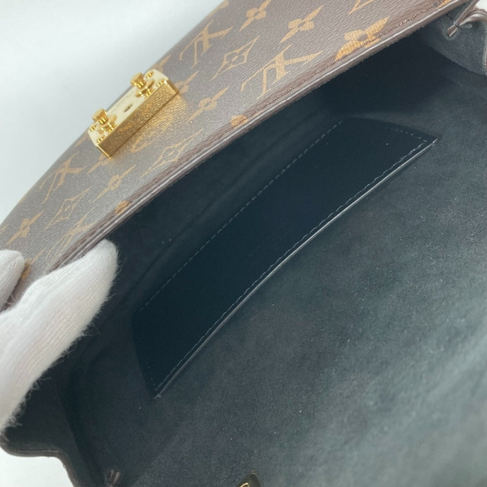 LOUIS VUITTON M46548 Monogram Reverse Tilsitt 2-Way Bag, Shoulder Bag/Handbag, Canvas/Monogram Canvas, Women's, Brown, Like New — Like New