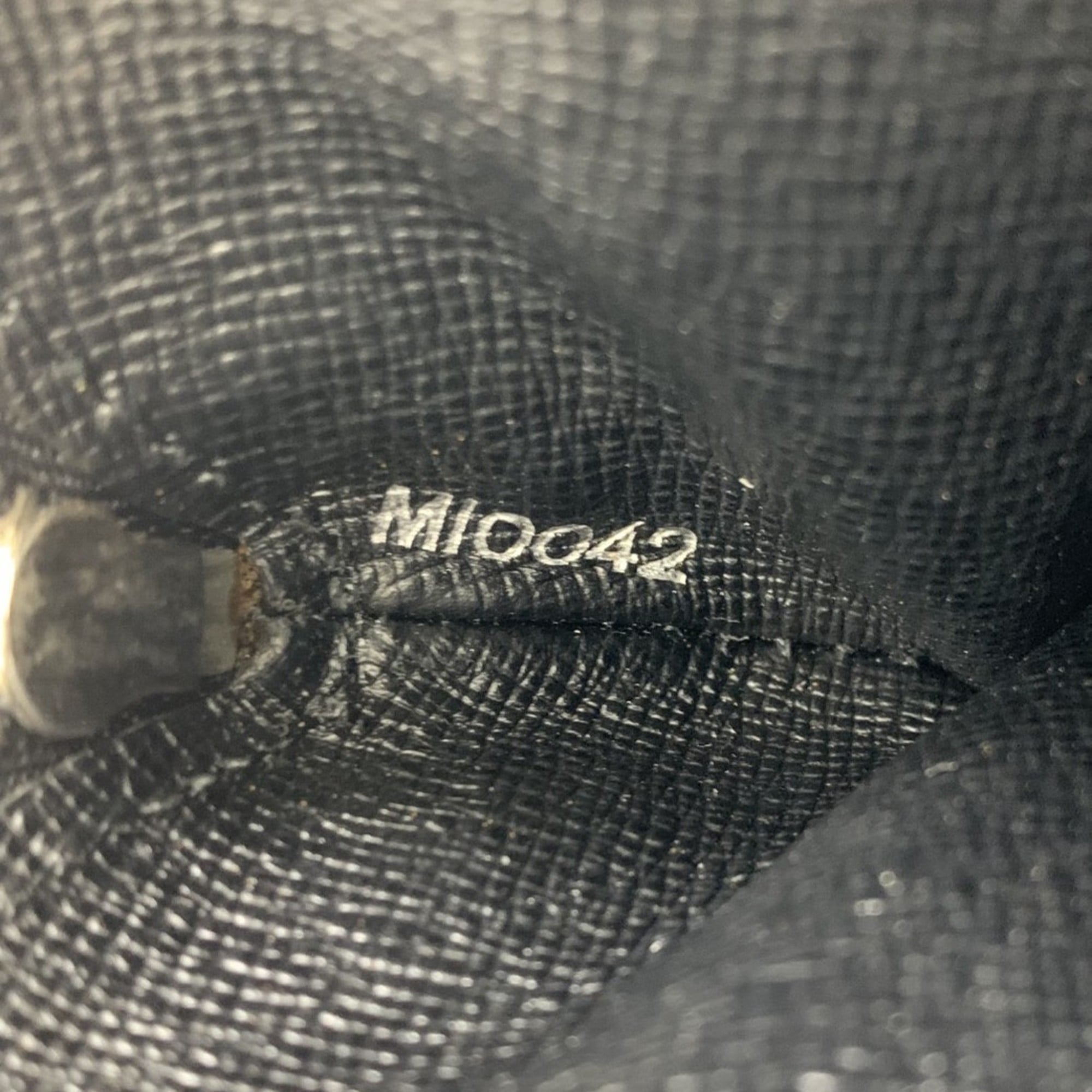 LOUIS VUITTON M92272 Coin Case, Comte de Fée Porte Monnaie Long, Apple Monogram Satin, Black, Women's