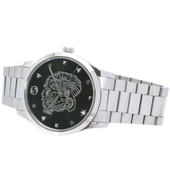 GUCCI G-Timeless YA1264125 126.4 Men's Watch Stainless Steel /40427 — Very Good