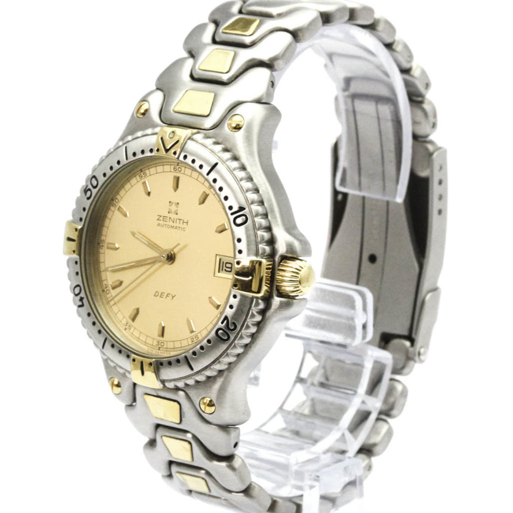 ZENITH Defy Gold Plated Steel Automatic Mens Watch 59.2000.462 Polished — Very Good