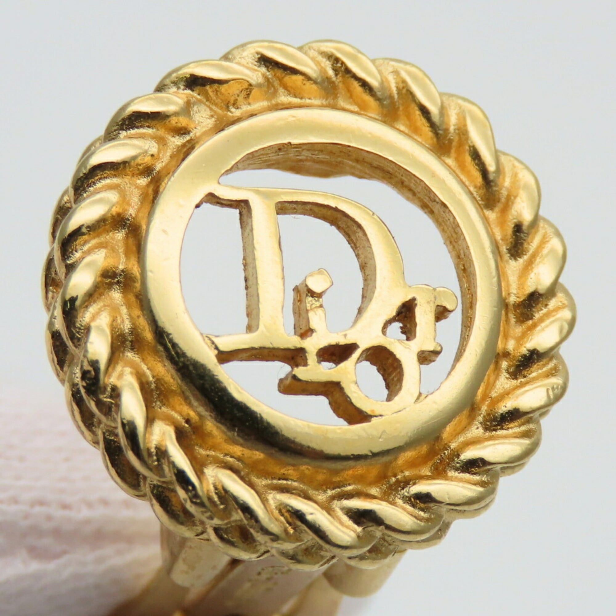 Christian Dior Metal GP Earrings for Women