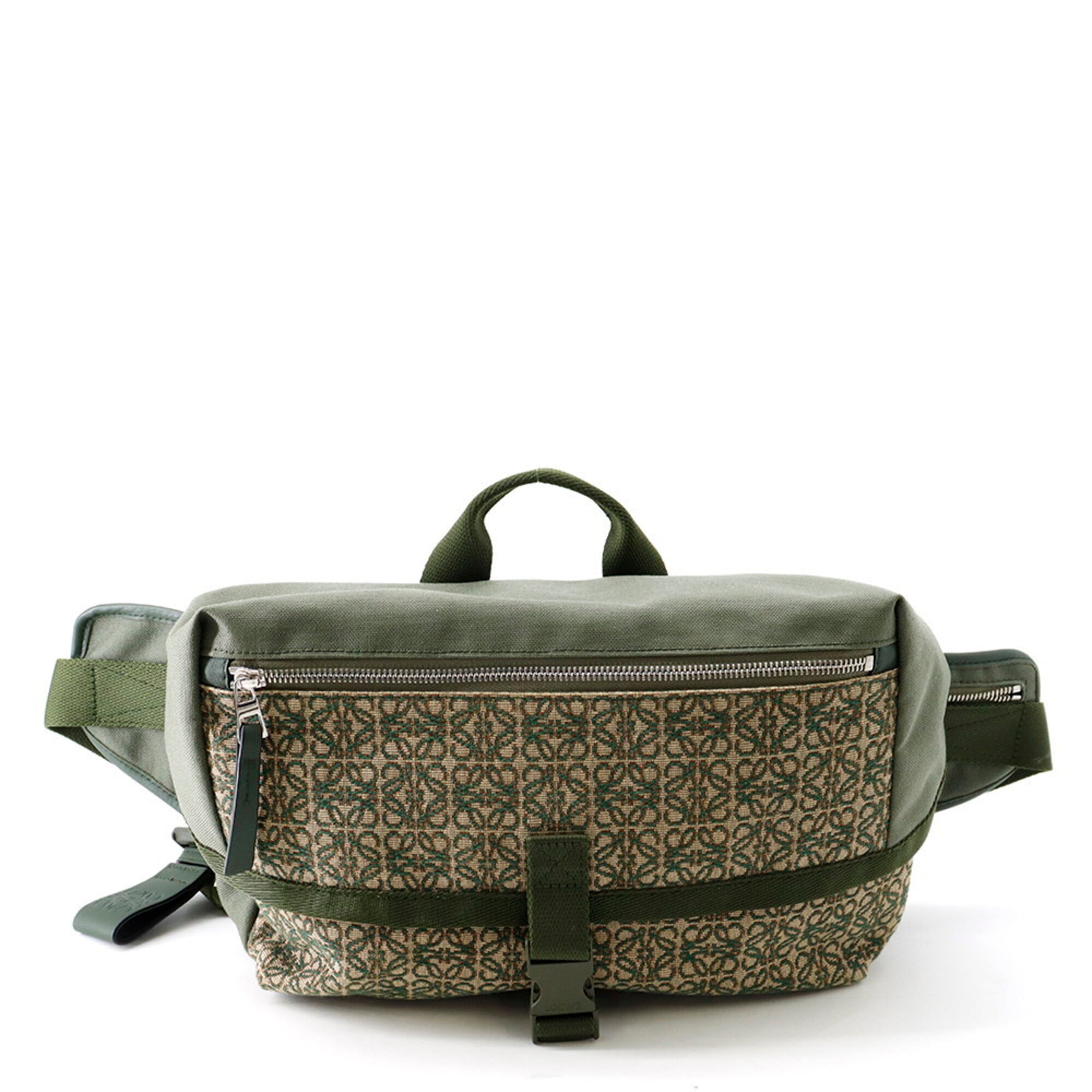 Loewe Postman Sling Anagram Canvas Handbag B741Z67X01 LOEWE Men's — Like New
