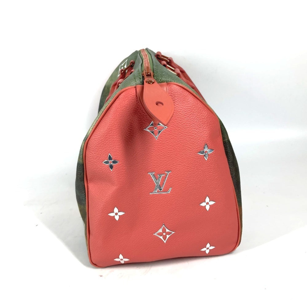 LOUIS VUITTON Louis Vuitton M43372 Masters Collection Speedy 30 Mona Lisa Boston Bag Handbag Leather Pink Similar G-241210-24 — Like New