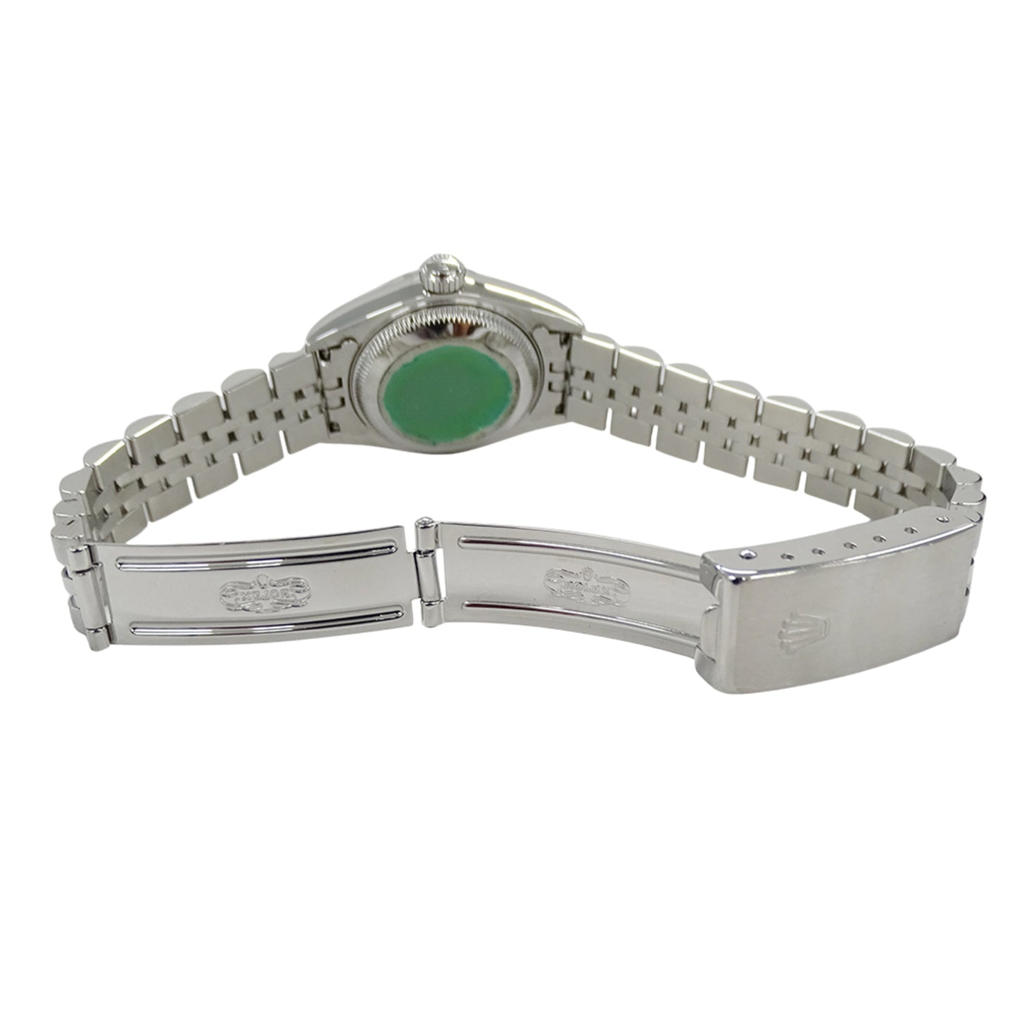 Rolex Oyster Perpetual Date 79240, A-series, Women's Automatic Watch, Stainless Steel, Silver/Black, Polished