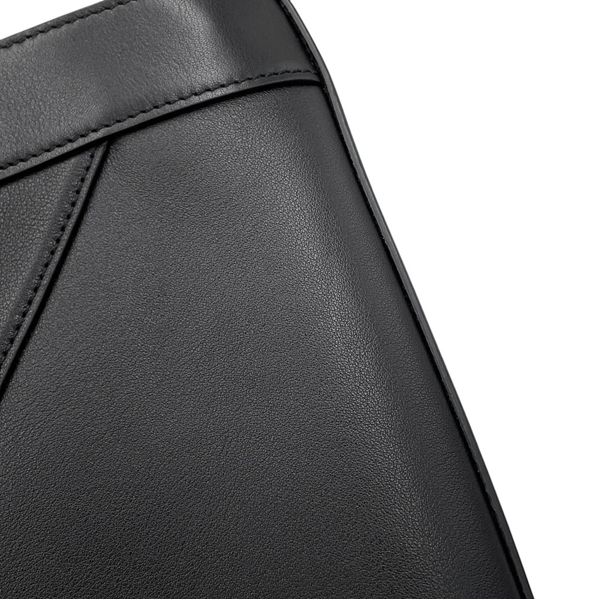 Yves Saint Laurent Saint Laurent Paris handbag, Y bucket style, calf leather, 808224, SAINT LAURENT PARIS, 2-way, black — Like New