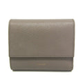 Celine Small Triford Wallet 10B573BEL.31AN Women's  Embossed Calf Leather Wallet (tri-fold) Gray