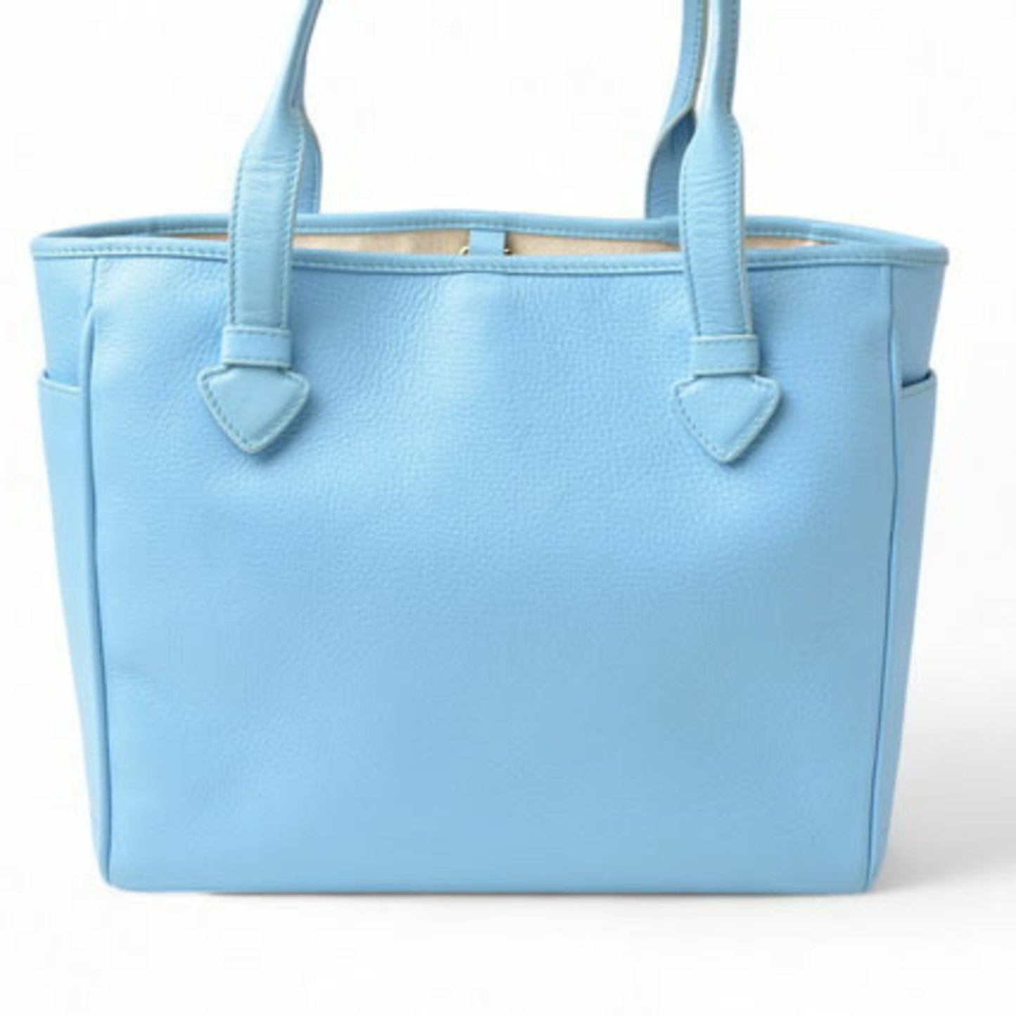 LOEWE Tote Bag, Storage Bag HERITAGE Heritage Calfskin Light Blue