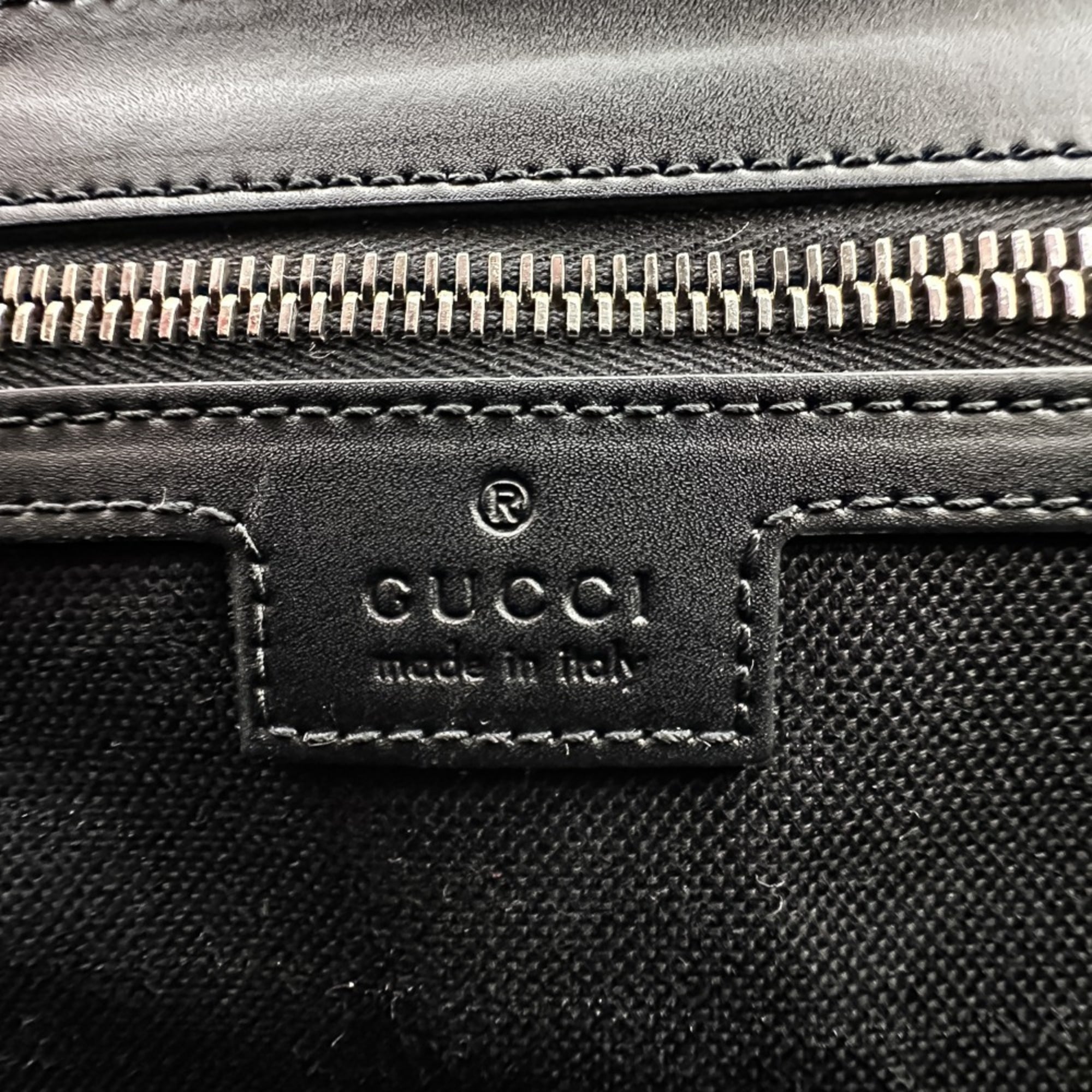 GUCCI GG Supreme Shoulder Bag Crossbody 771167 Black Men's Women's — Like New