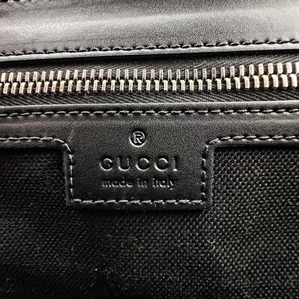GUCCI GG Supreme Shoulder Bag Crossbody 771167 Black Men's Women's — Like New